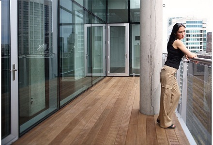 Taras w systemie Ecco Wood