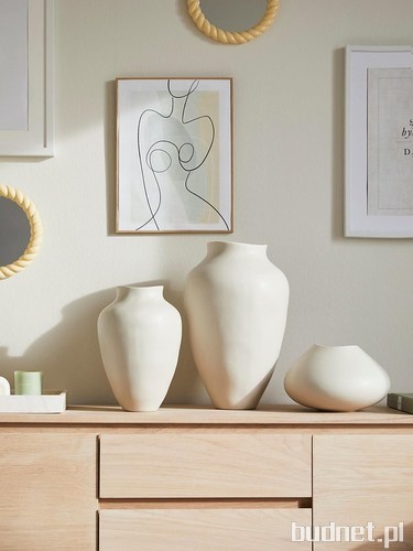 Ręcznie wykonany wazon Latona, W 41 cm, Westwing Collection