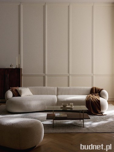 Sofa Teddy-Bouclé Alba (4-osobowa), Westwing Collection