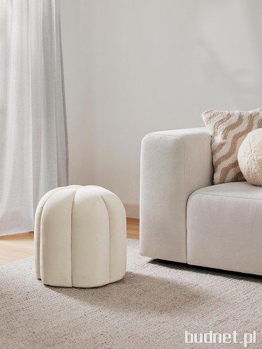 Puf z aksamitu Cali, Westwing Collection