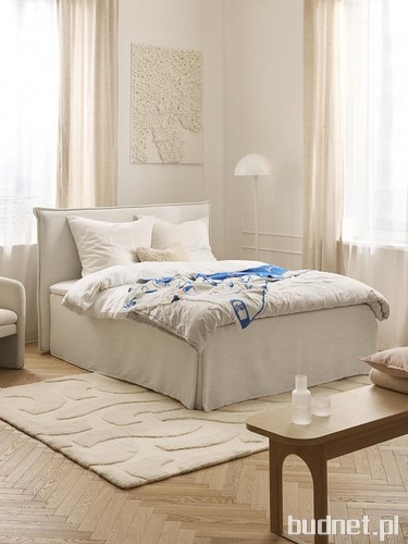 Łóżko kontynentalne Viola,  Westwing Collection