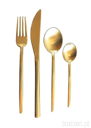 Sztućce Due Ice Oro