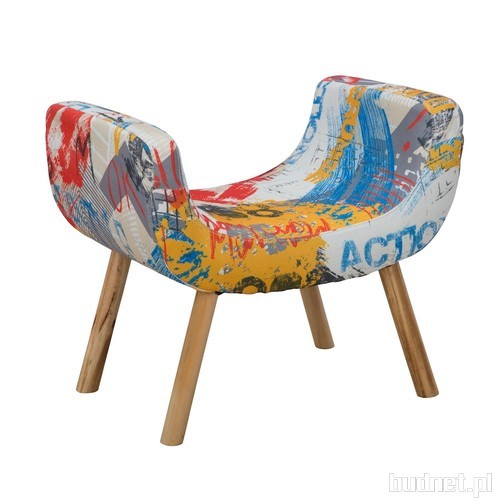 Taboret z drewna sosnowego Mauro Ferretti Times Square, Bonami.pl