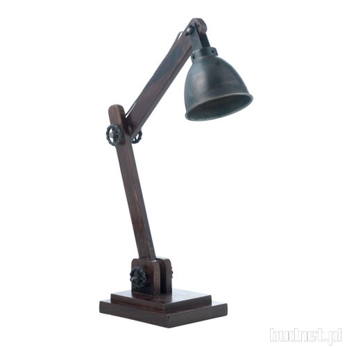 Lampa stołowa z czarnym kloszem Fuhrhome Madrid, Bonami.pl 