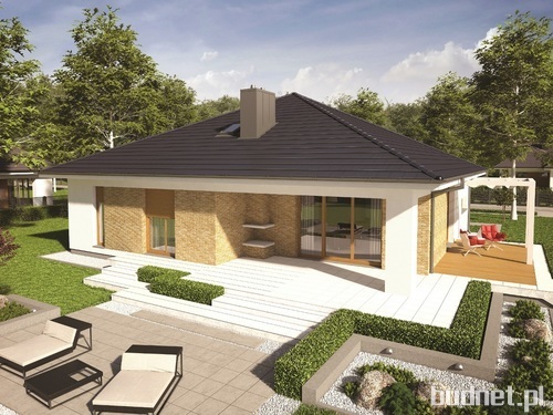 Elewacja z cegły klinkierowej