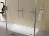 Wyposażenie łazienki: Brodziki Kaldewei XXL – duży prysznic w płaszczyźnie podłogi 