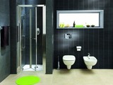 Wyposażenie łazienek: Nowe kabiny prysznicowe Geo 6 marki KOŁO
