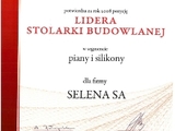 Selena – Liderem Stolarki Budowlanej 2009