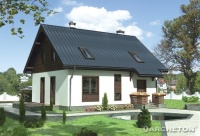 Projekt domu murowanego, wolnostojącego Projekt domu murowanego, wolnostojącego