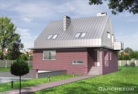 Projekt domu murowanego, wolnostojącego Projekt domu murowanego, wolnostojącego