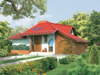 Projekt domu z poddaszem, tradycyjnego