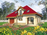 Projekt domu z poddaszem, tradycyjnego