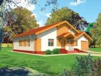 Projekt domu parterowego, dla Nowaka Projekt domu parterowego, dla Nowaka