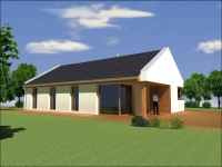 Projekt domu dwuspadowy