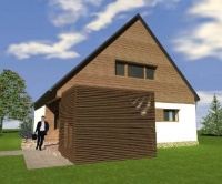 Projekt domu dwuspadowy Projekt domu dwuspadowy
