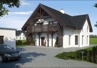 Projekt domu dwuspadowy