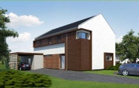 Projekt domu dwuspadowy