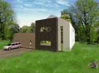 Projekt domu dwuspadowy