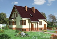Projekt domu murowanego, wolnostojącego Projekt domu murowanego, wolnostojącego