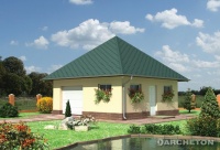 Projekt garażu murowanego, niepodpiwniczonego