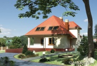 Projekt domu murowanego, wolnostojącego Projekt domu murowanego, wolnostojącego