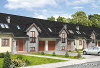 Projekt domu murowanego, niepodpiwniczonego