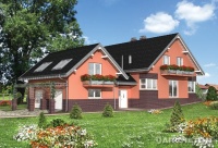 Projekt domu murowanego, niepodpiwniczonego