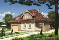 Projekt domu murowanego, wolnostojącego Projekt domu murowanego, wolnostojącego