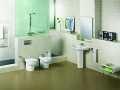 Łazienki aranżacje: nowoczesna łazienka dzięki wzornictwu łazienkowemu firmy ROCA